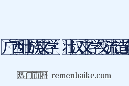 广西壮族文学·壮汉文学交流造句是什么意思的图片
